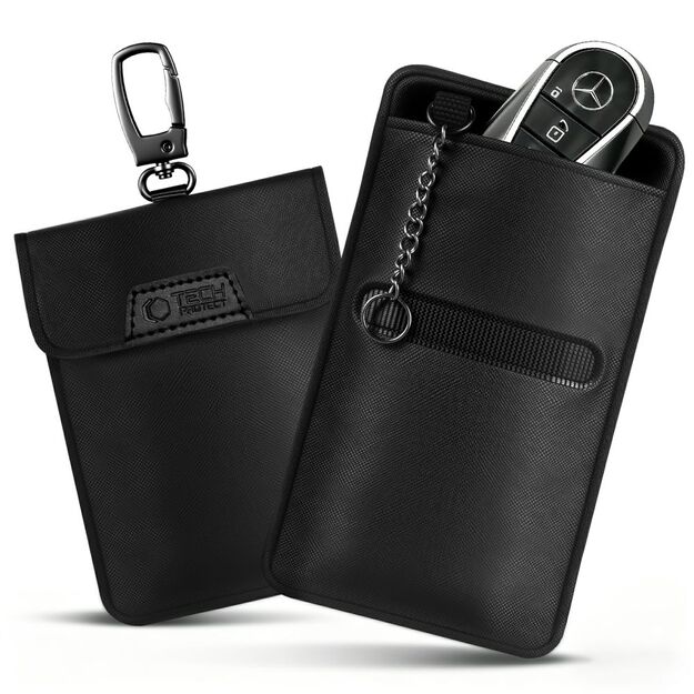 Tech-Protect KLR400 Anti-Theft Car Key Case - Black 1
