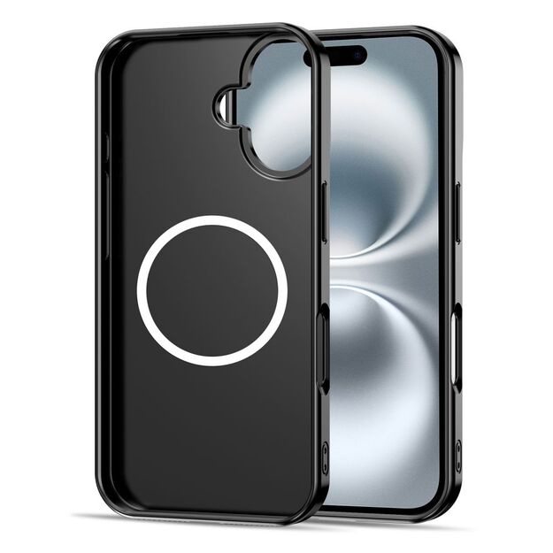 Tech-Protect Lamano MagSafe case for iPhone 16 - brown-purple 3