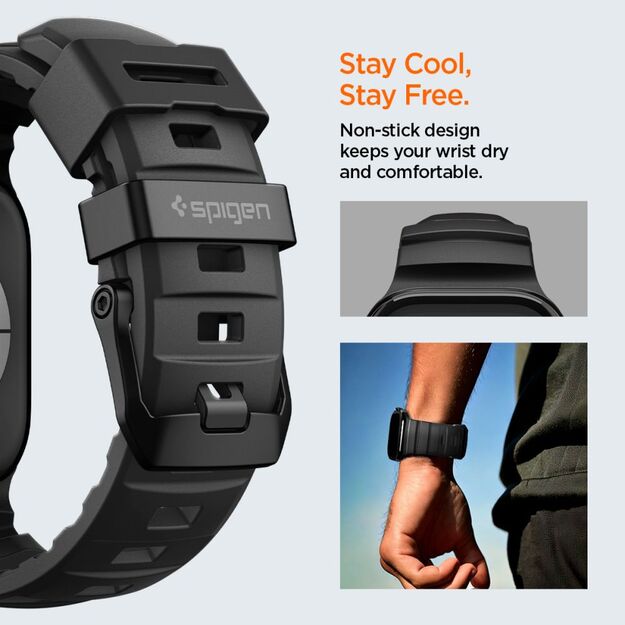 Spigen WBS2 Strap for Apple Watch 44 / 45 / 46 / 49 mm - Black 14