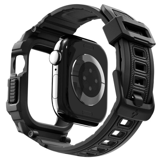 Spigen Rugged Armor Pro Strap for Apple Watch 42mm - Black 7