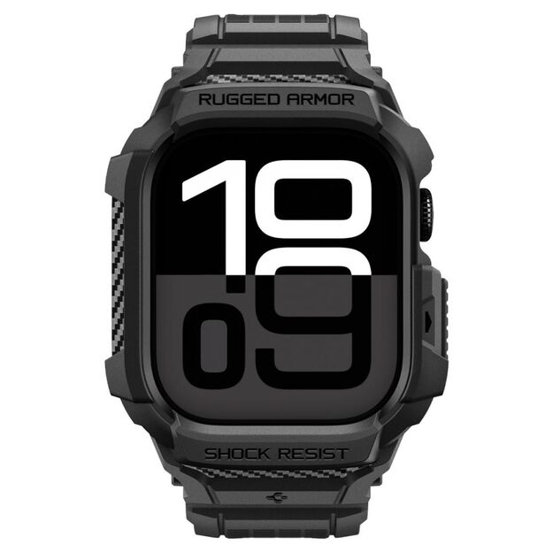 Spigen Rugged Armor Pro Strap for Apple Watch 42mm - Black 1