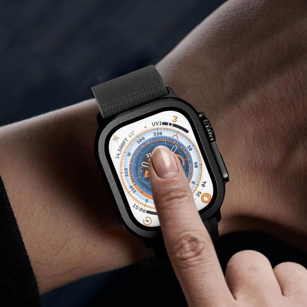 Tech-Protect 2-pack tempered glass for Apple Watch Ultra 49mm - orange 2