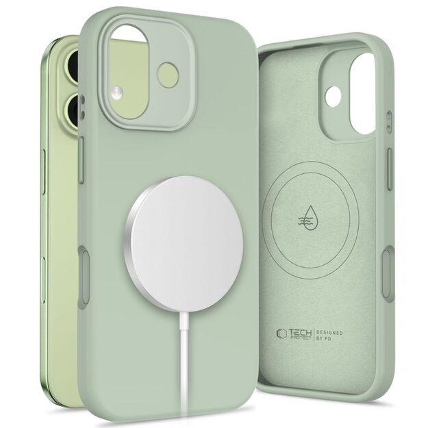 Tech-Protect Uniq MagSafe case for iPhone 17 - green