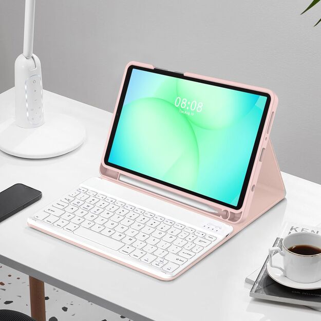 Tech-Protect SC Pen Case for Samsung Galaxy Tab A9 / A11 8.7 X110 / X115 / X133 / X135 - Pink 2