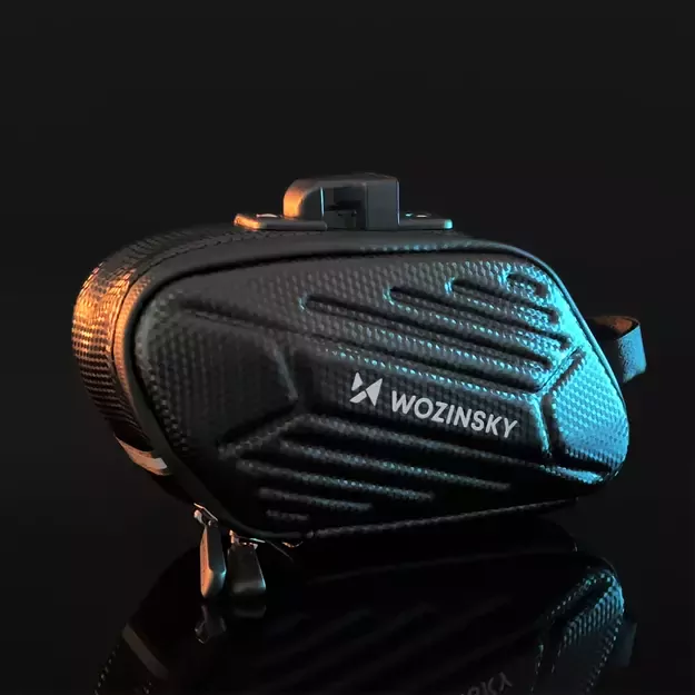 Wozinsky bicycle saddle bag waterproof 1.5l black (WBB27BK) 7