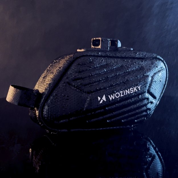 Wozinsky bicycle saddle bag waterproof 1.5l black (WBB27BK) 25