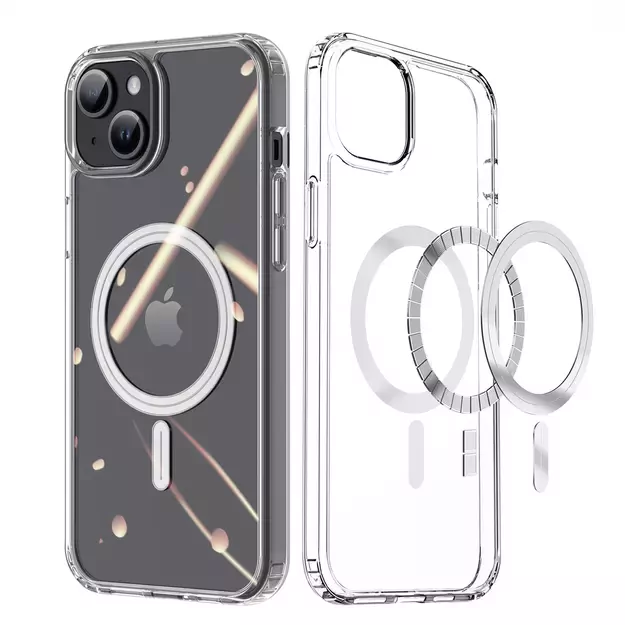 iPhone 15 Plus Case with MagSafe Dux Ducis Clin - Transparent 14