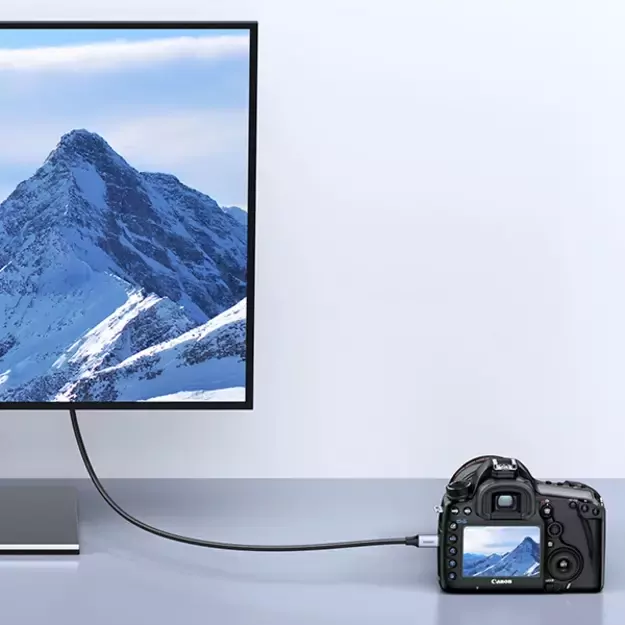 Ugreen HD164 15517 micro HDMI / HDMI 2.1 8K cable 2m - gray 3