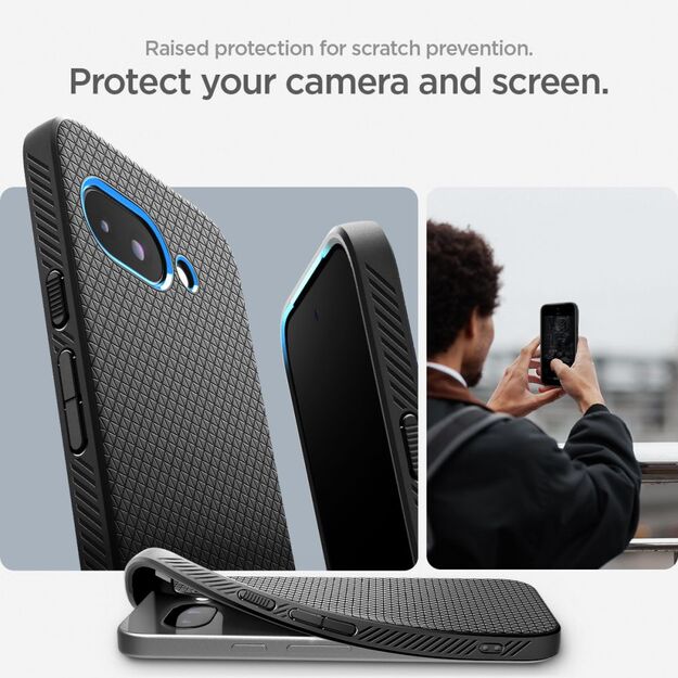 Spigen Liquid Air Case for Google Pixel 9A - Matte Black 14