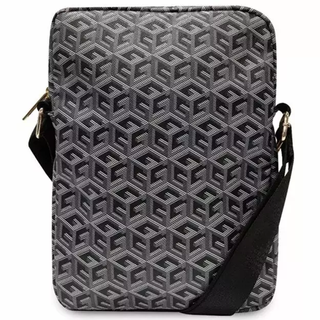Guess Bag GUTB10HGCFSEK 10  black/black GCube Stripe Tablet Bag 4