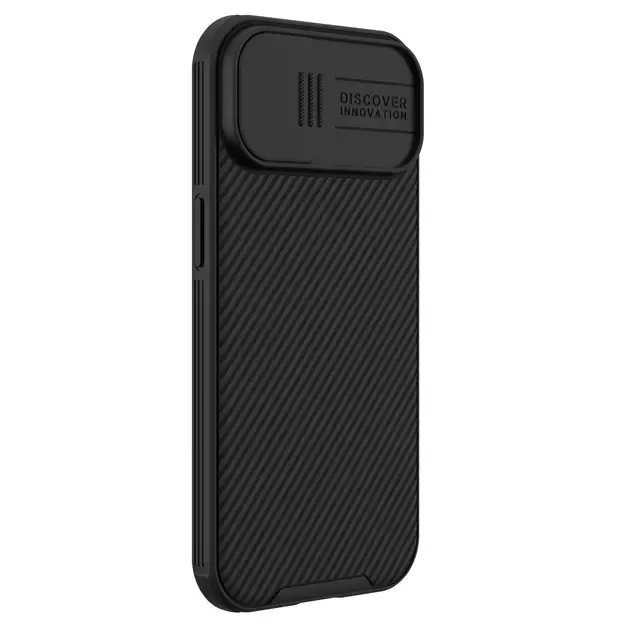 Nillkin CamShield Pro Magnetic Case for iPhone 15 Plus with Camera Protector - Black 1