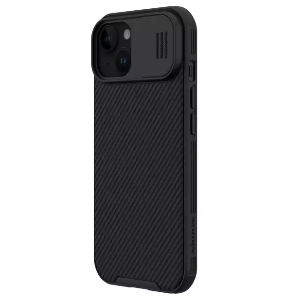Nillkin CamShield Pro Magnetic Case for iPhone 15 Plus with Camera Protector - Black 7