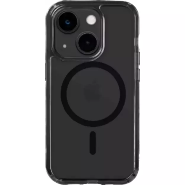 LAUT Crystal Matter - protective case for iPhone 14 Plus, compatible with MagSafe (black)