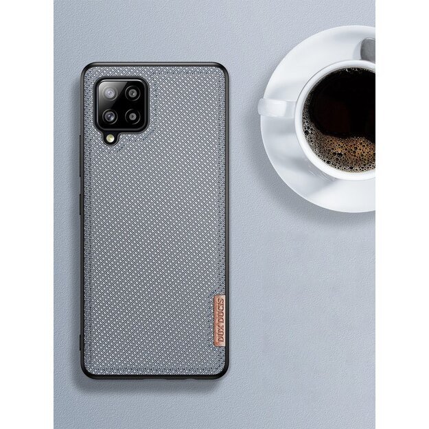 Dux Ducis Fino case covered with nylon material for Samsung Galaxy A42 5G green 27