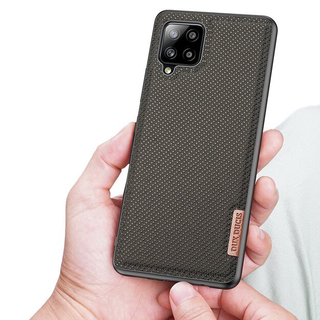 Dux Ducis Fino case covered with nylon material for Samsung Galaxy A42 5G green 20
