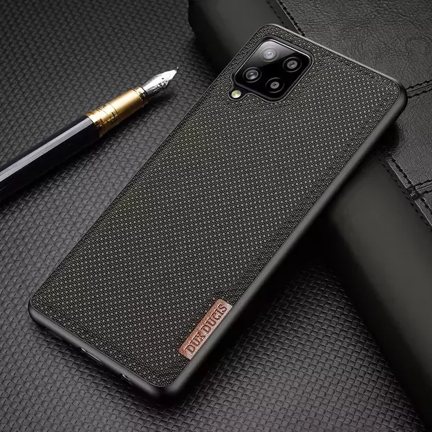 Dux Ducis Fino case covered with nylon material for Samsung Galaxy A42 5G green 15