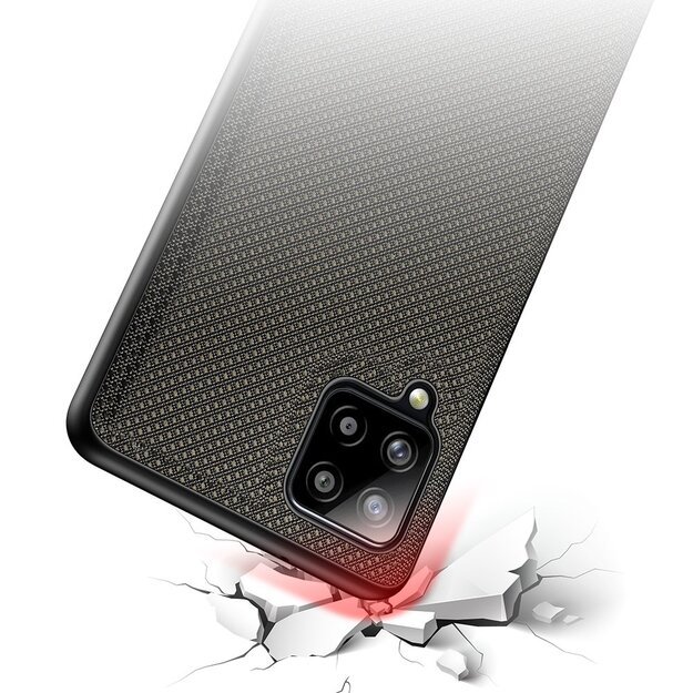 Dux Ducis Fino case covered with nylon material for Samsung Galaxy A42 5G green 18