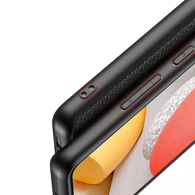 Dux Ducis Fino case covered with nylon material for Samsung Galaxy A42 5G green 6