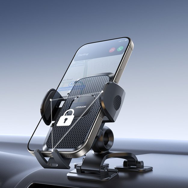 Joyroom JR-ZS259 clamp car holder with three adjustable legs - black 1