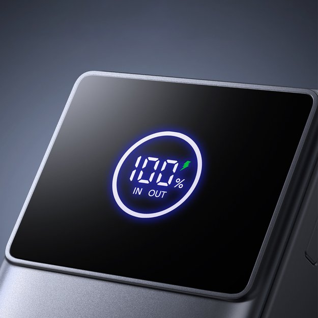 Joyroom JR-PR1 10000mAh 22.5W Powerbank with Built-in Retractable USB-C Cable - Black 9