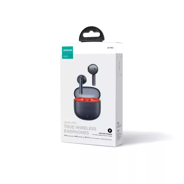 TWS Joyroom Jpods Series JR-PB2 IPX4 Wireless Earphones - Black 7