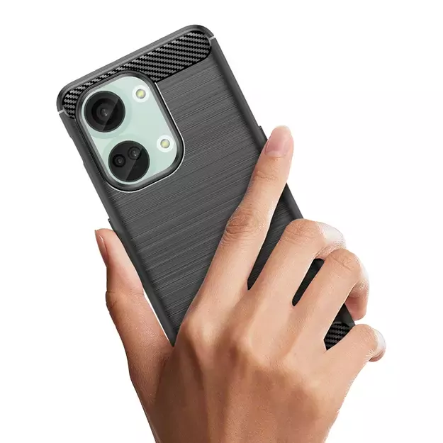 Carbon Case silicone case for OnePlus Ace 2V/OnePlus Nord 3 - black 8