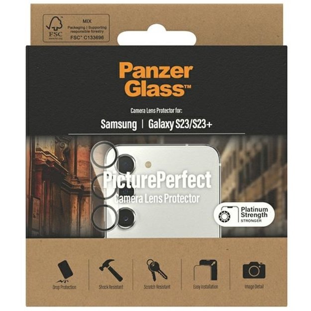 PanzerGlass Picture Perfect camera protection for Samsung Galaxy S23 / S23+ 2