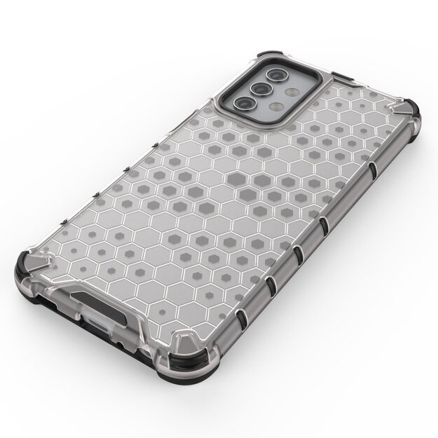 Honeycomb Case armor cover with TPU Bumper for Samsung Galaxy A32 5G green 6