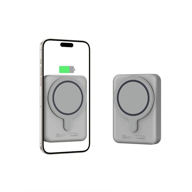 Powerbank Tech-Protect PB11 LifeMag MagSafe 10000 mAh - titanium 3