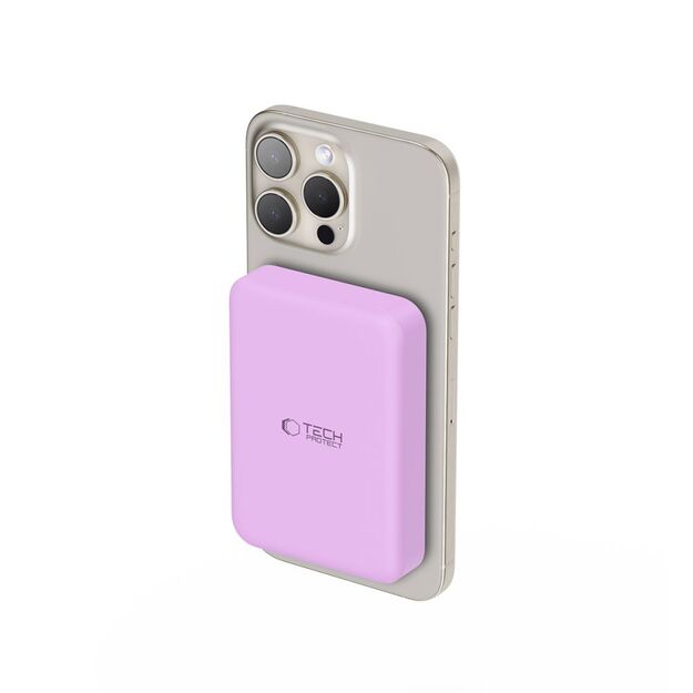 Tech-Protect LifeMag MagSafe PB11 10000mAh Power Bank - Pink 1