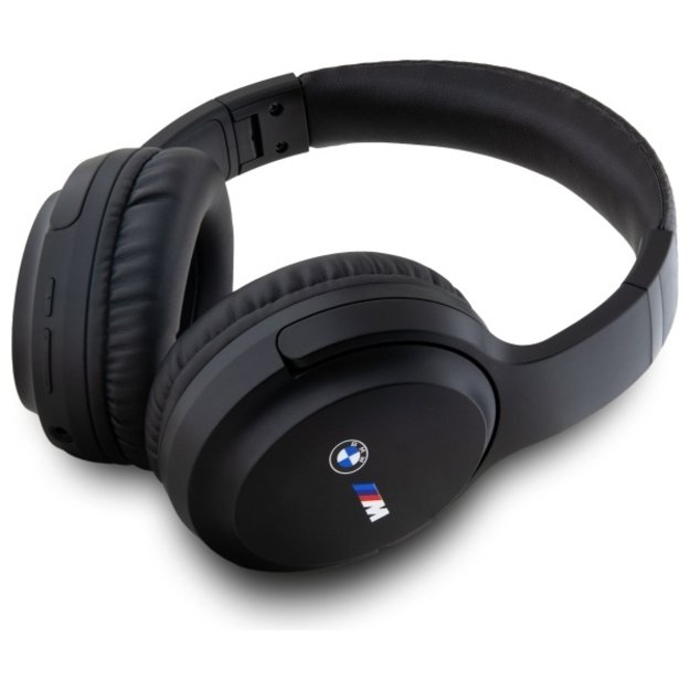 BMW Bluetooth ENC Headphones BMBHMIAV27MBCTK Black/Black Printed Logos 1