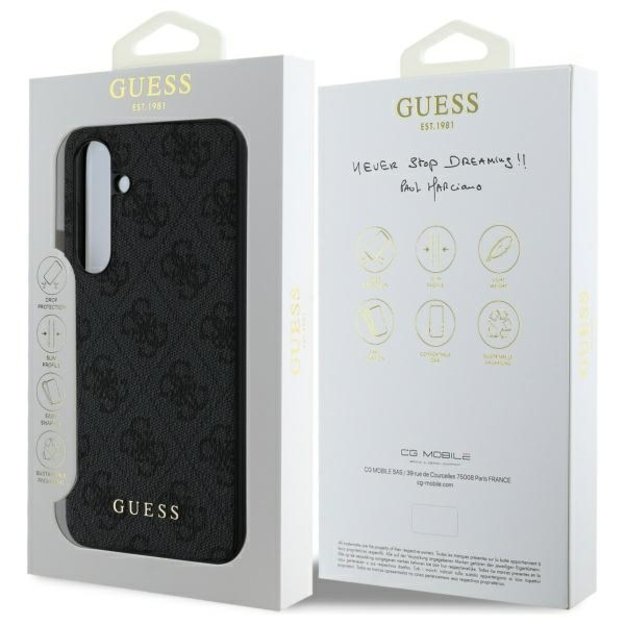 Guess GUHCS24FEGF4GGR S24 FE S721 gray/gray hardcase 4G Charms Collection 7