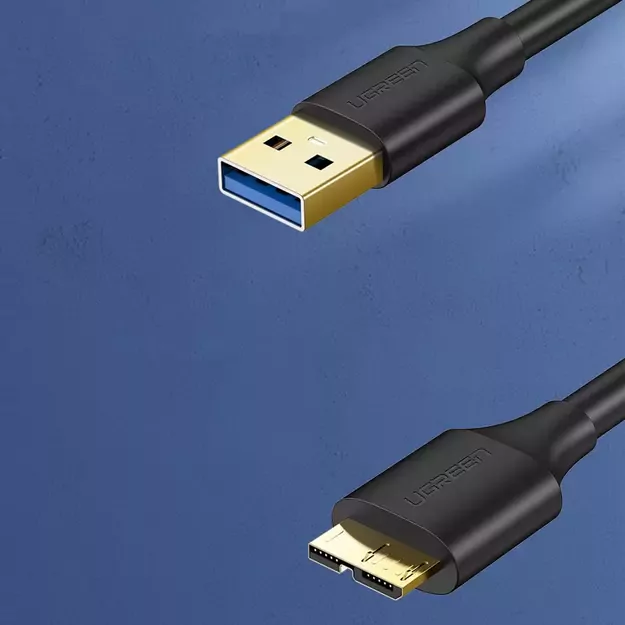Ugreen US130 10840 USB-A 3.0 - micro USB-B cable 0.5m - black 4