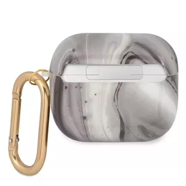 Guess GUA3UNMK AirPods 3 cover black/black Marble Collection 3