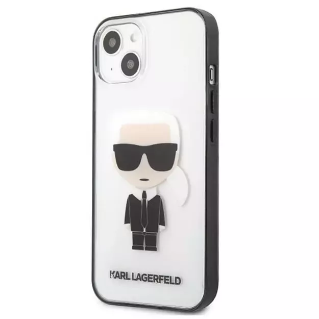 Karl Lagerfeld KLHCP13SHIKCK iPhone 13 mini 5,4  transparent Ikonik Karl 8