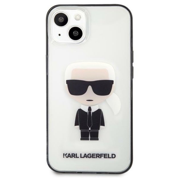 Karl Lagerfeld KLHCP13SHIKCK iPhone 13 mini 5,4  transparent Ikonik Karl 2