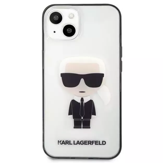 Karl Lagerfeld KLHCP13SHIKCK iPhone 13 mini 5,4  transparent Ikonik Karl 9