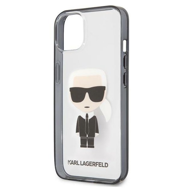 Karl Lagerfeld KLHCP13SHIKCK iPhone 13 mini 5,4  transparent Ikonik Karl 5