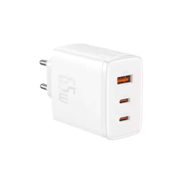 Baseus Cube Pro 65W GaN charger 2x USB-C USB-A - white 2