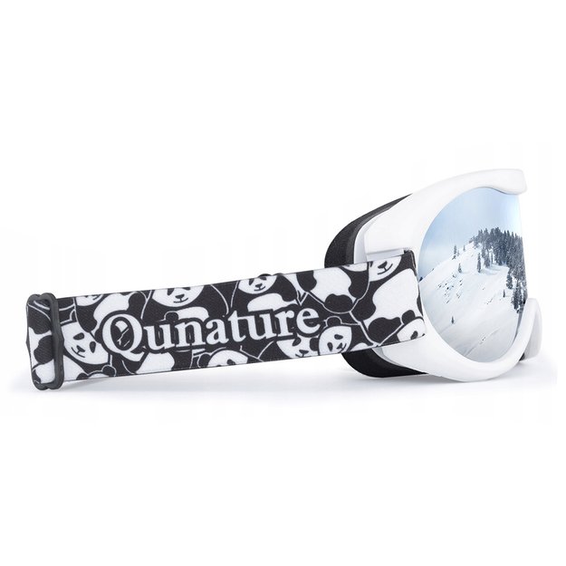 Qunature Panda Ski Goggles for Kids - Black/White 1