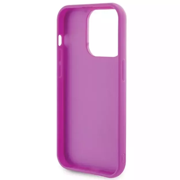 Guess Disco Metal Script case for iPhone 15 Pro - pink 6