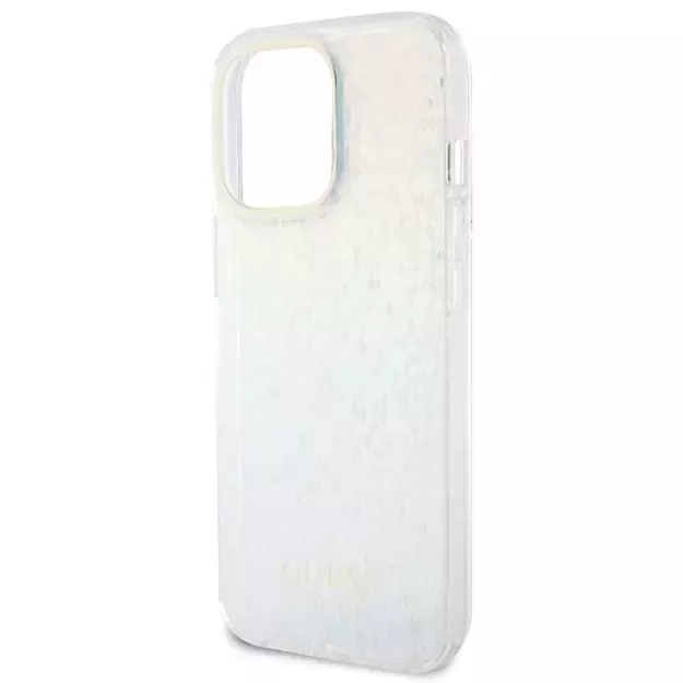 Guess IML Faceted Mirror Disco Iridescent case for iPhone 15 Pro Max - multicolored 12