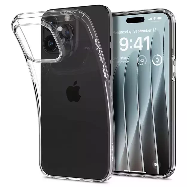 Spigen Crystal Flex Case for iPhone 15 Pro Max - Clear 2