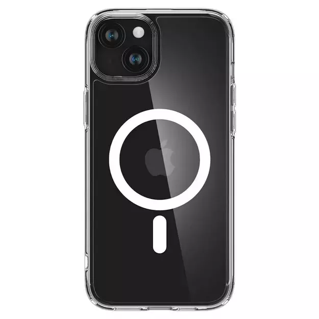 Spigen Crystal Hybrid MagSafe iPhone 15 Plus Case - Clear 11