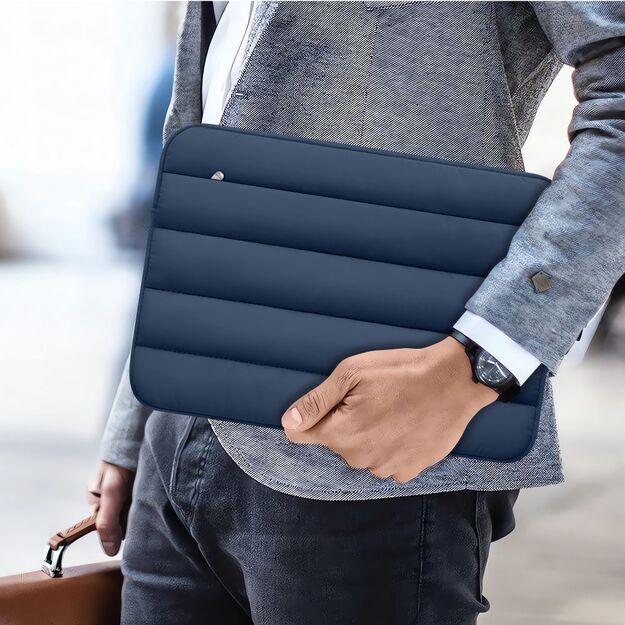 Tech-Protett Fluffy Laptop Bag 15-16 - Navy Blue 12