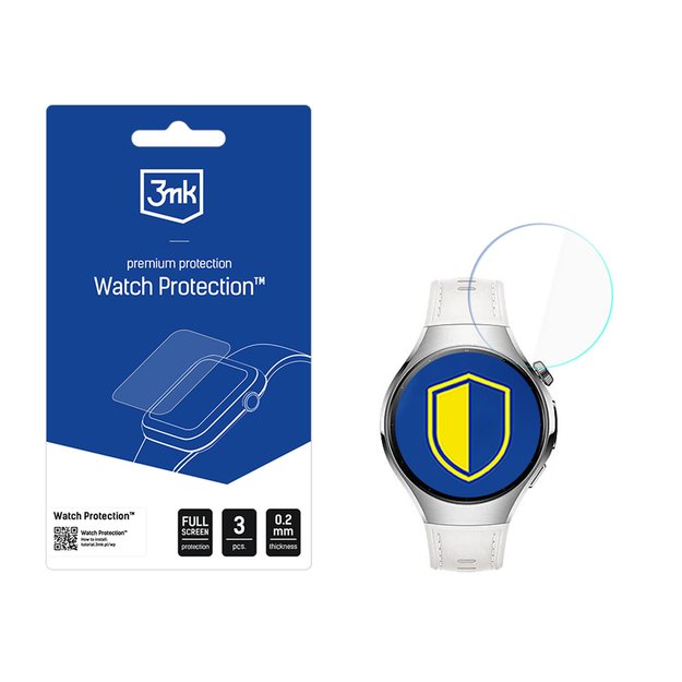 Smartwatch Screen Protector 3mk Watch Protection ARC for Huawei Watch 5 42mm