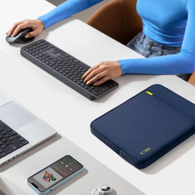 Tech-Protect Defender Laptop Bag 13-14 - Navy Blue 9