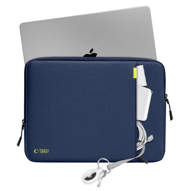 Tech-Protect Defender Laptop Bag 13-14 - Navy Blue 4