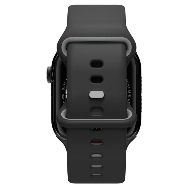 Spigen Nano Pop Strap for Apple Watch 40/41/42 mm - Black and Gray 2