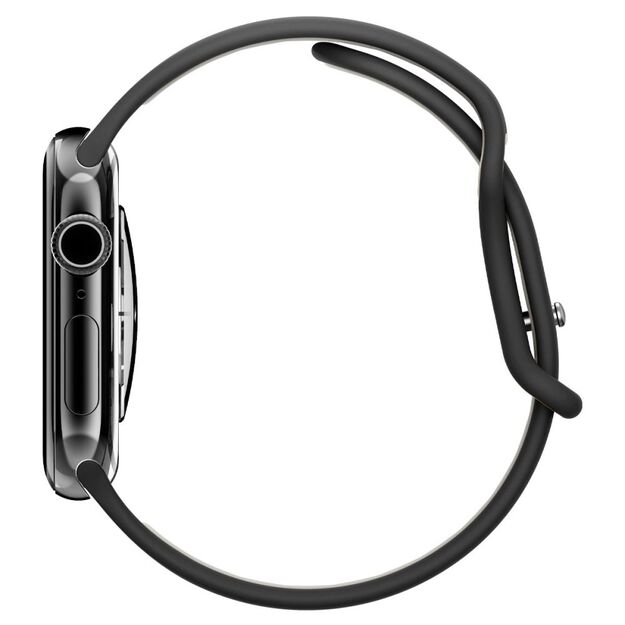 Spigen Nano Pop Strap for Apple Watch 40/41/42 mm - Black and Gray 3